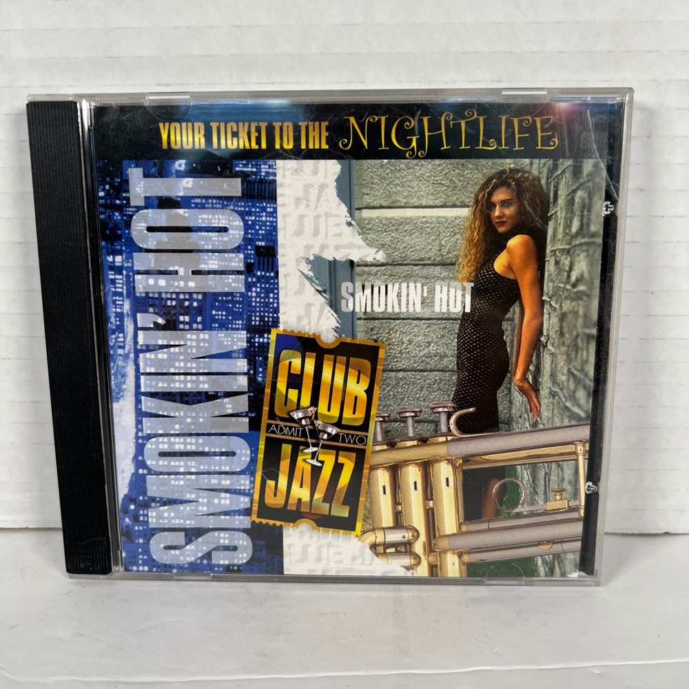 Club Jazz Smokin Hot Your Ticket to the Nightlife CD 1998 KRB7402-2 Smooth Jazz